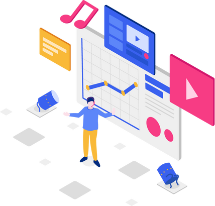 Content Marketing Illustration 